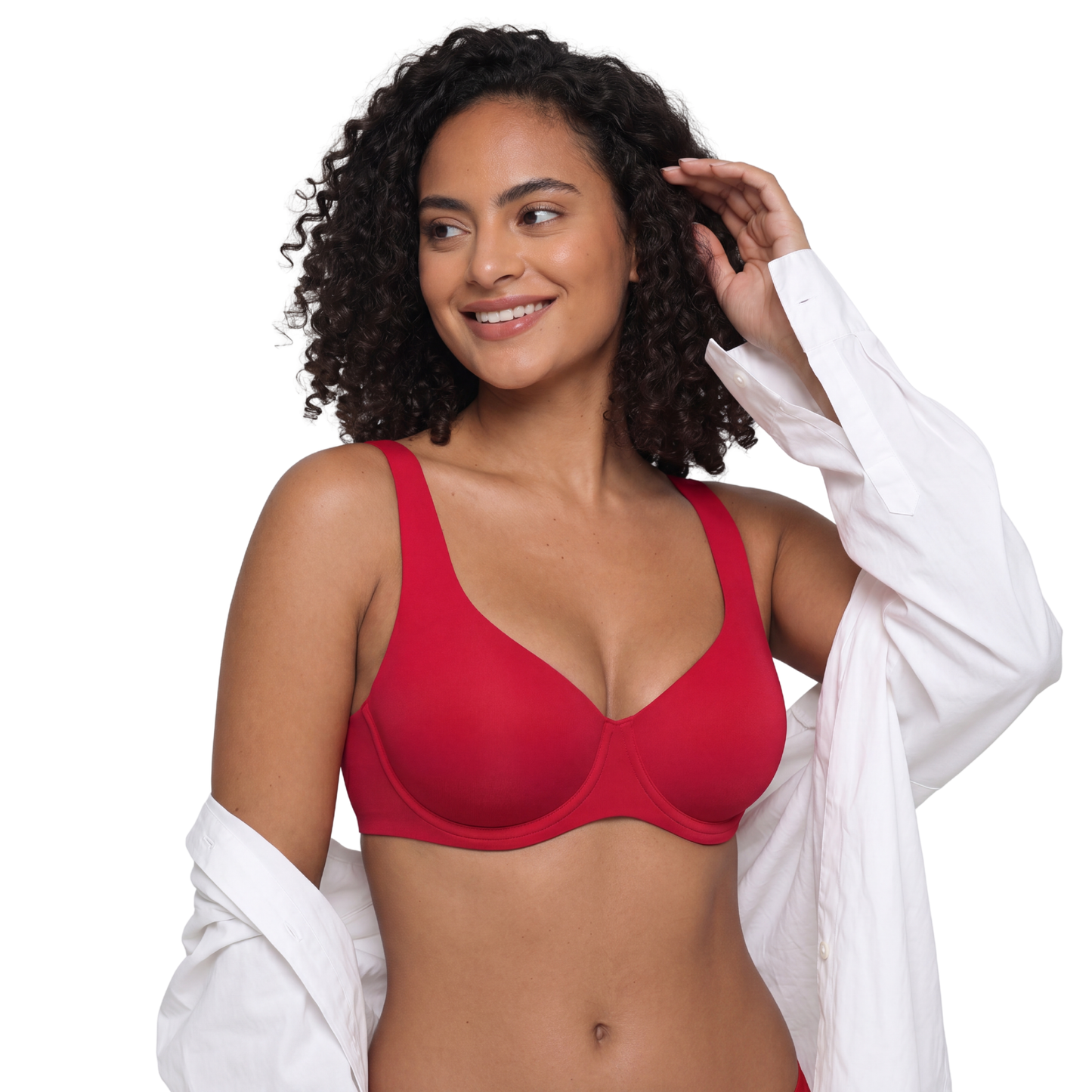 Siléor™ Soutien-Gorge Balconnet - Rouge