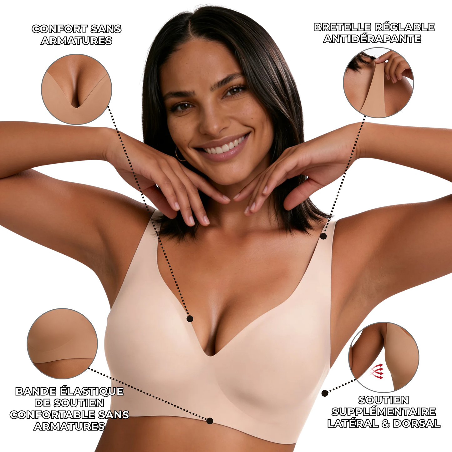 Siléor™ Soutien-Gorge Seconde Peau (AB)
